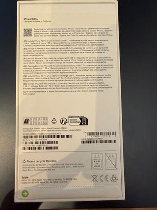iPhone 16 Pro Negro
