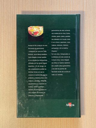 Diccionario De Gastronomia