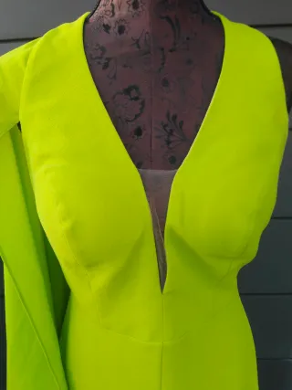 Vestido Rengin Alta Costura Amarillo