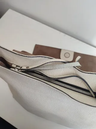 Borsa Gianni Chiarini Pelle Bianco
