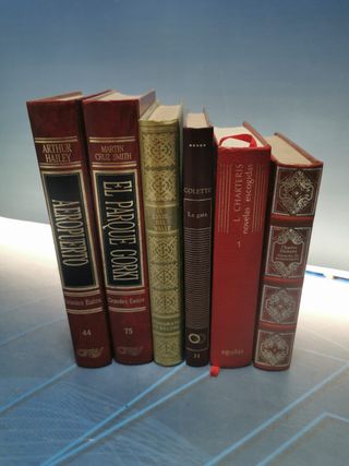 6 CLÁSICOS, novelas escogidas, grandes éxitos, libros