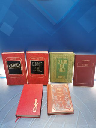 6 CLÁSICOS, novelas escogidas, grandes éxitos, libros