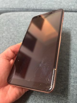 Samsung  A7 Cristal dañado,funciona correctamente.