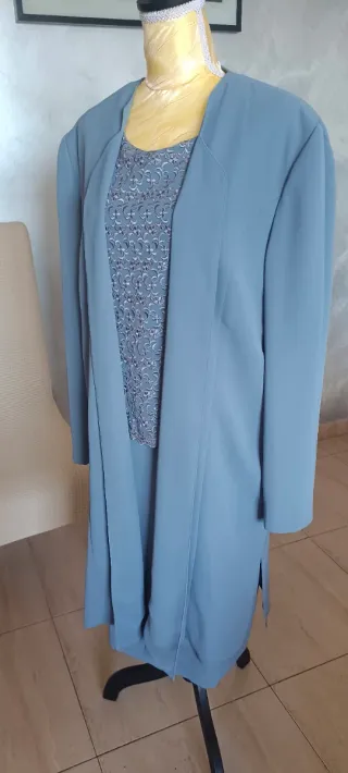 Vestido/Cárdigan Boda Madrina Talla 50/52