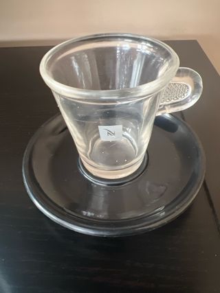 Set 2 Tazas Café Nespresso Vidrio