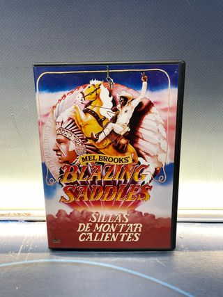 DVD, SILLAS DE MONTAR CALIENTES (MEL BROOKS). BLAZING SADDLES