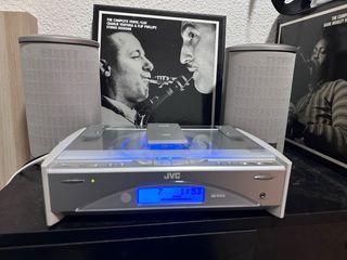 Reproductor CD JVC Plata/Negro