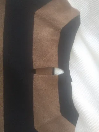 Vestido de punto rayas M