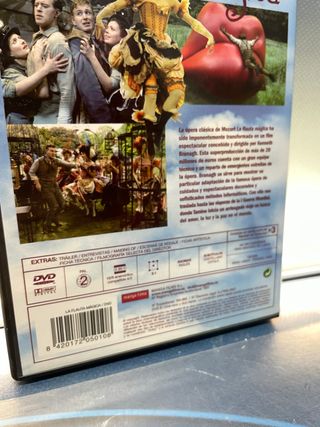 DVD, La flauta mágica. Kenneth Branagh