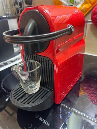 Macchina Caffè De Longhi Nespresso Rossa