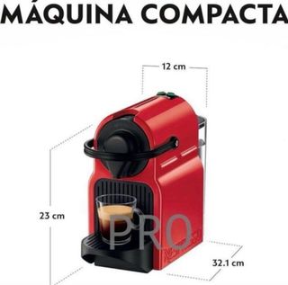 Macchina Caffè De Longhi Nespresso Rossa