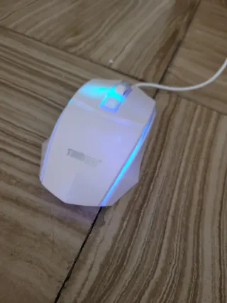 Ratón TEMCO MA02-B blanco y lila