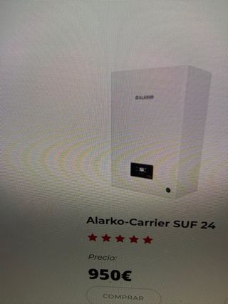 Caldera Alarko nueva sin uso Veta