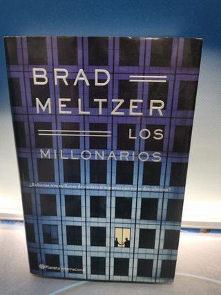 Libro, LOS MILLONARIOS novela de BRAD MELTZER