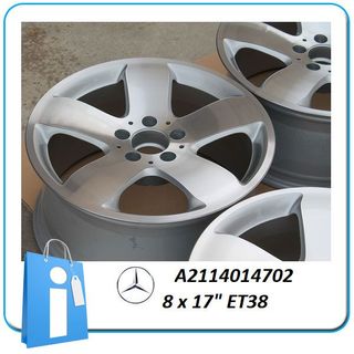 Llantas Originales 17" MERCEDES E W211 Rucha