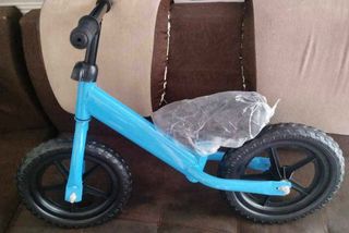 Bicicleta de Equilibrio Azul