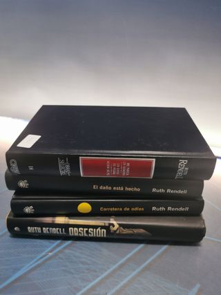4 libros, 6 novelas del autor Ruth Rendell.