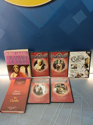 2 Libros + 5 dvds-la serie BBC, YO CLAUDIO
