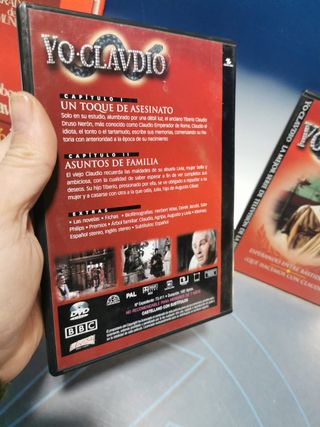 2 Libros + 5 dvds-la serie BBC, YO CLAUDIO