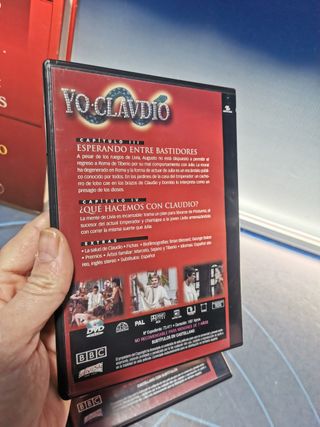 2 Libros + 5 dvds-la serie BBC, YO CLAUDIO