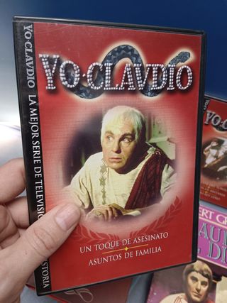 2 Libros + 5 dvds-la serie BBC, YO CLAUDIO