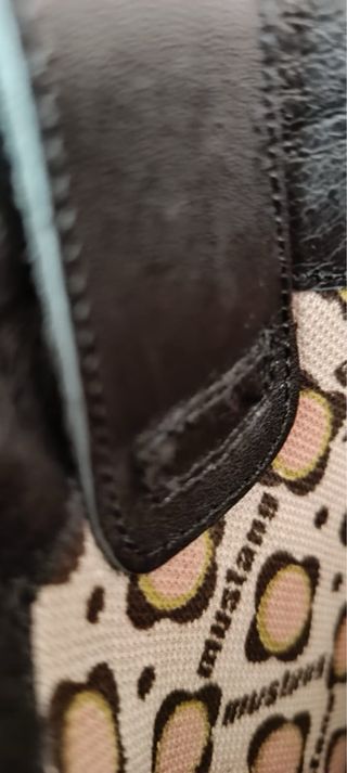 Botas Mustang Negras Talla 40