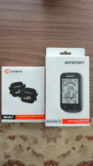 Ciclocomputador iGPSPORT BSC100S + Sensores COOSPO