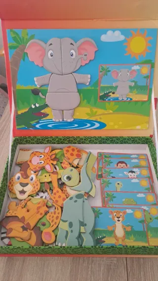 Playtive Puzzle 80 Piezas Animales