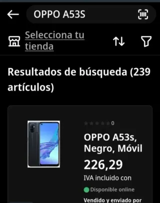 Oppo A53s 128GB Nero + Custodia Trasparente