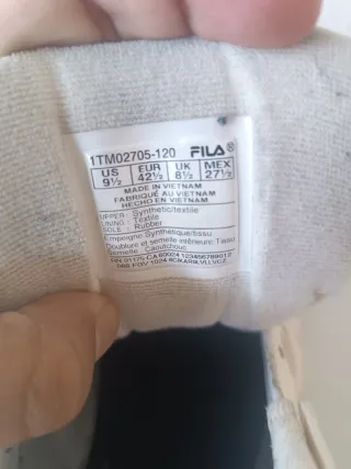 Zapatillas Fila Blancas