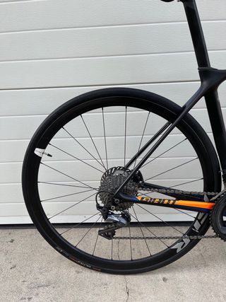 Giant TCR Advanced 1 disc + ruedas carbono Talla M