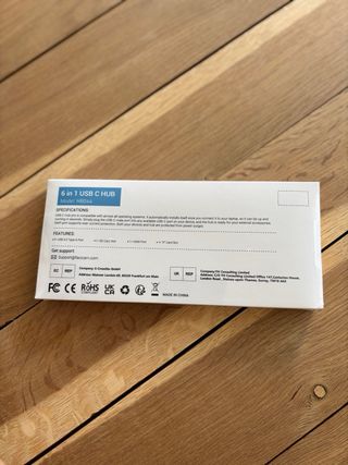 Hub USB-C 6 en 1 Nuevo