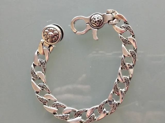 Pulsera Tibetana Budista Plata