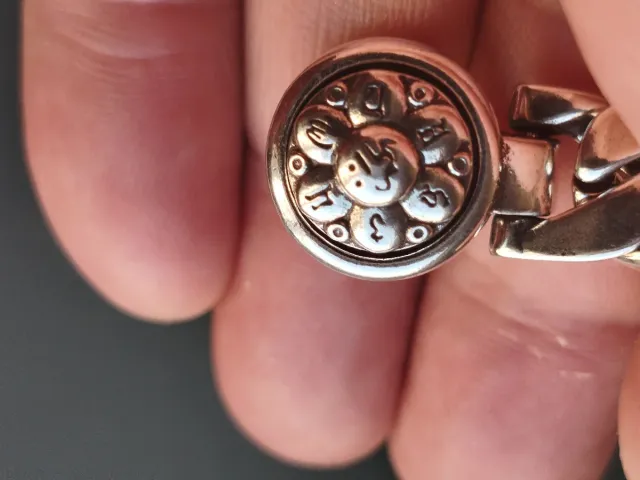 Pulsera Tibetana Budista Plata