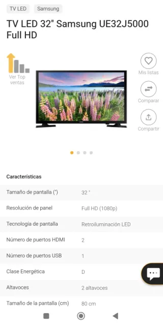 Televisor Samsung 32 Full HD