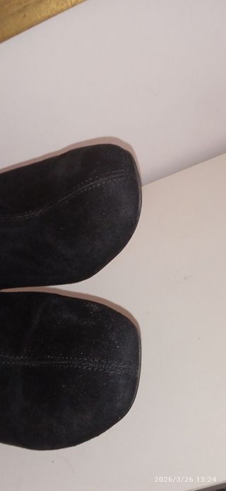 Stivaletti similpelle scamosciati n.38