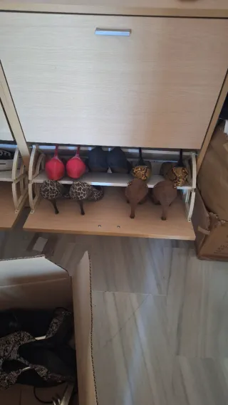 2 Muebles Zapateros Madera