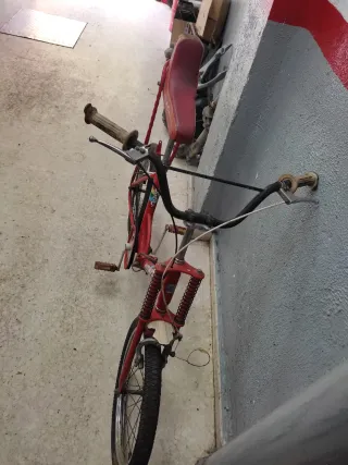 Bicicleta GAC Motoretta 3 Roja plegable