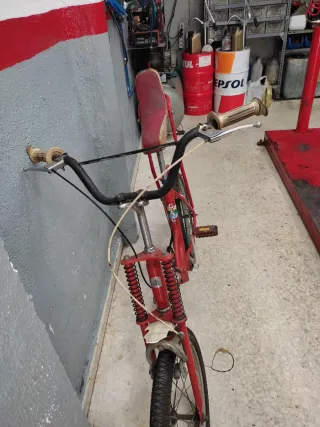 Bicicleta GAC Motoretta 3 Roja plegable