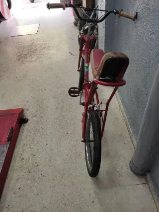 Bicicleta GAC Motoretta 3 Roja plegable