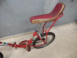 Bicicleta GAC Motoretta 3 Roja plegable