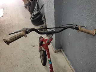 Bicicleta GAC Motoretta 3 Roja plegable