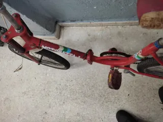 Bicicleta GAC Motoretta 3 Roja plegable