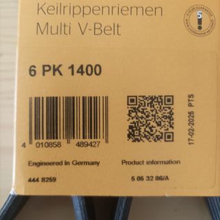 Correa de servicio Renault kangoo FQ8