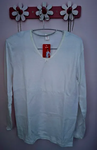Camiseta interior M&B talla 52 blanca