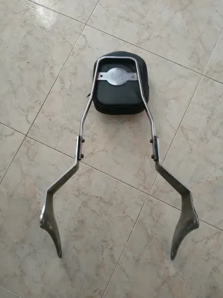Respaldo custom para moto