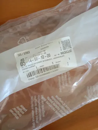 Brazo Aspersor Lavavajillas