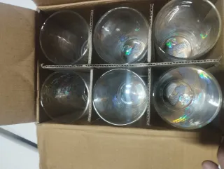 Set 6 Bicchieri Grandi - nuovo!