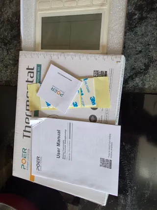 POER Termostato Inalámbrico Programable