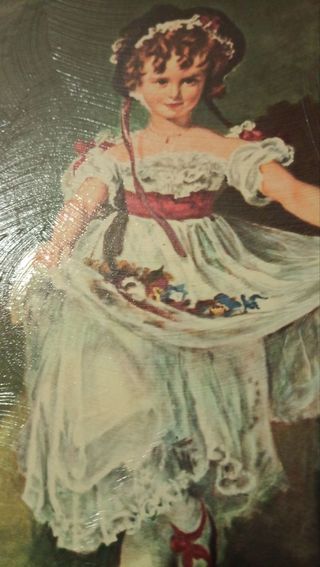 Cuadro Miss Murray Marco Dorado